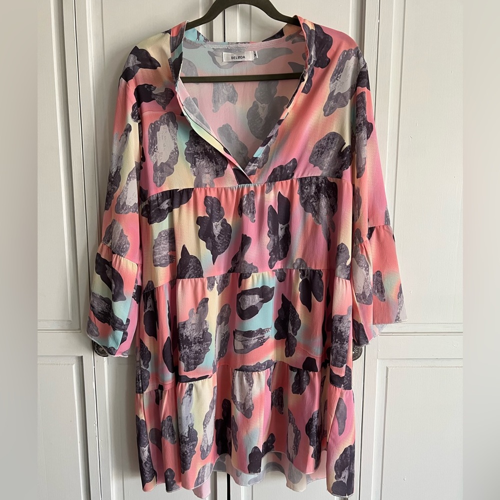 Leopard colorful dress!